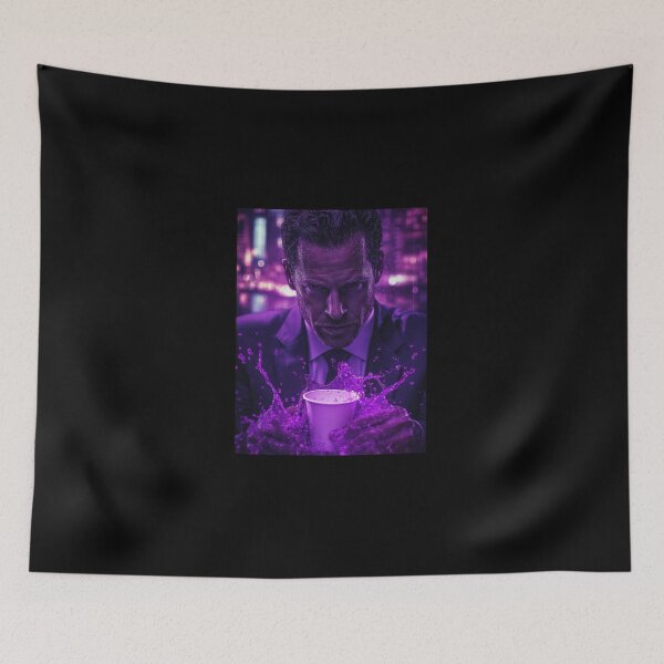 Item preview, Harvey Specter Purple Chemical Splash designed and sold by WockWave.