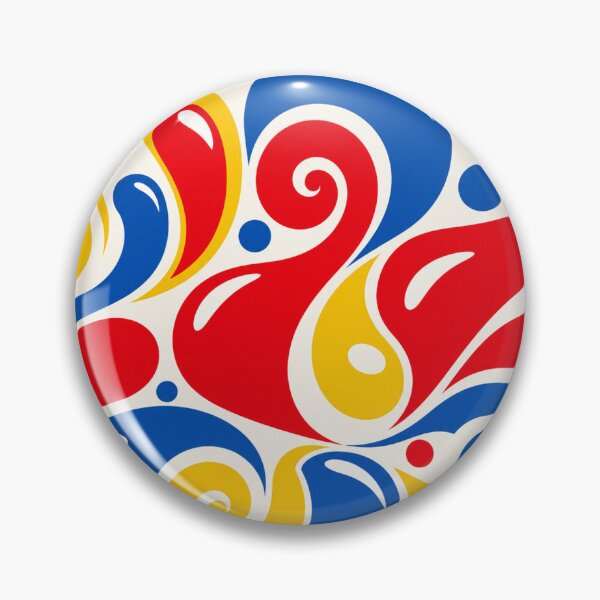 Item preview, Primary Colors Swirl Pattern designed and sold by Owcomm.