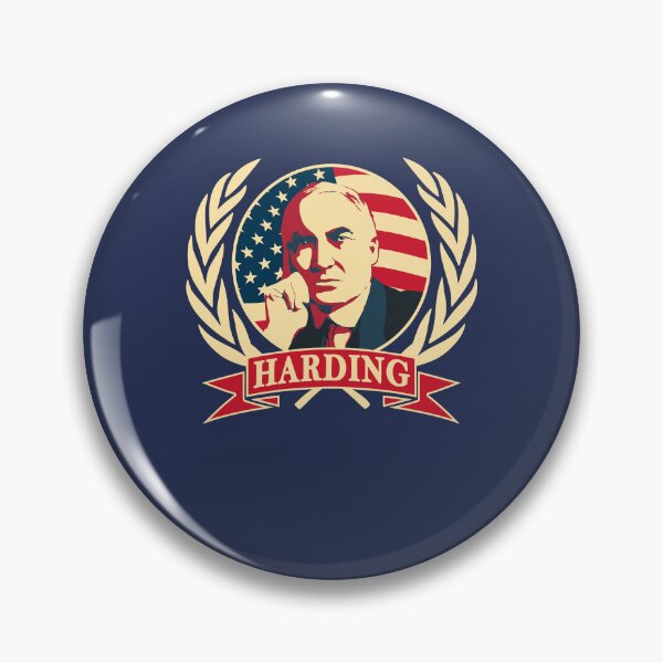 Item preview, Warren G. Harding 29th US President Portrait designed and sold by marke770.