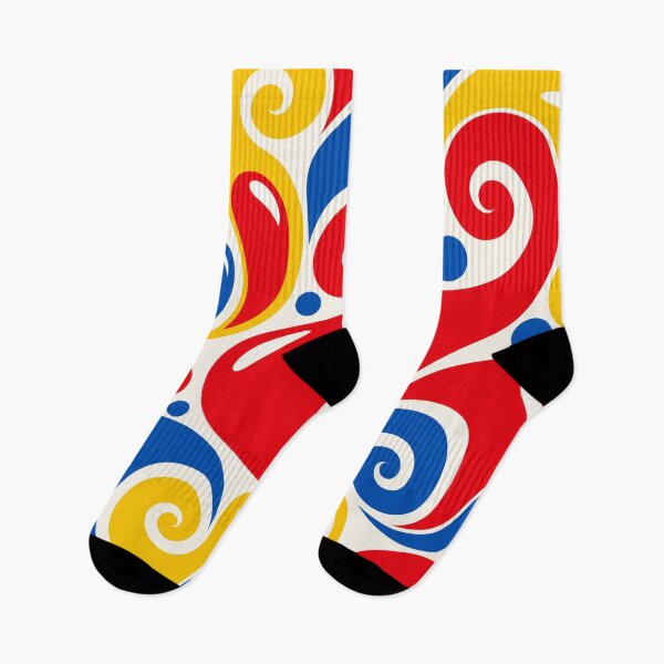 Item preview, Primary Colors Swirl Pattern designed and sold by Owcomm.