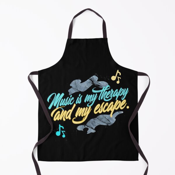 Item preview, Music Is My Therapy and My Escape designed and sold by Stefrait-7.