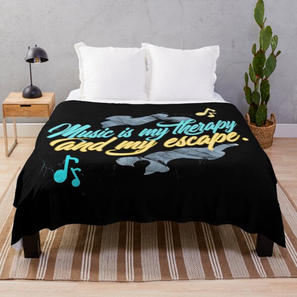 Item preview, Music Is My Therapy and My Escape designed and sold by Stefrait-7.