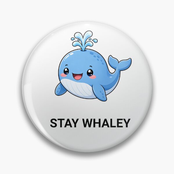 Item preview, Mantente dulce y adorable con este dicho de ballena kawaii designed and sold by BoosterShop.