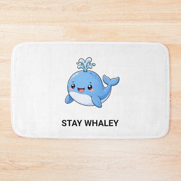 Item preview, Mantente dulce y adorable con este dicho de ballena kawaii designed and sold by BoosterShop.