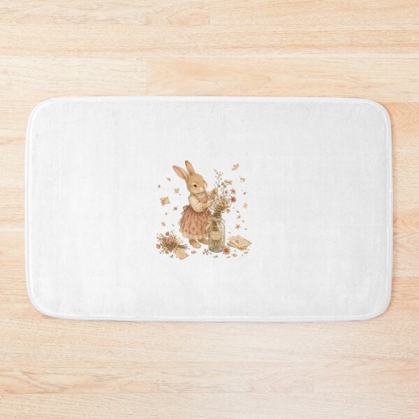 Item preview, Cute Bunny Dried Flowers Floral Bouquet Coquette Aesthetic designed and sold by AQUILAKREO.