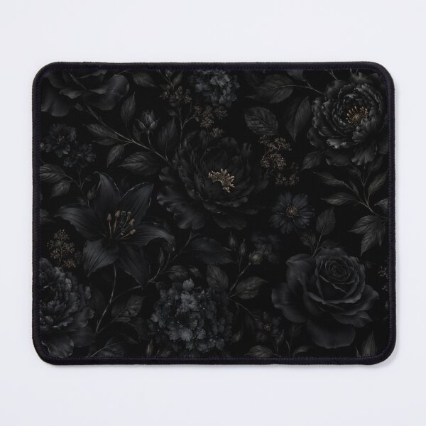 Item preview, Dark Elegance Botanical Floral Pattern designed and sold by Owcomm.