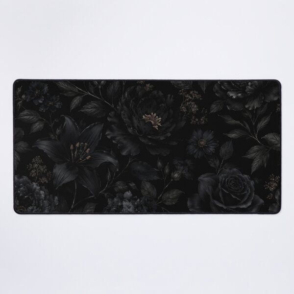 Item preview, Dark Elegance Botanical Floral Pattern designed and sold by Owcomm.
