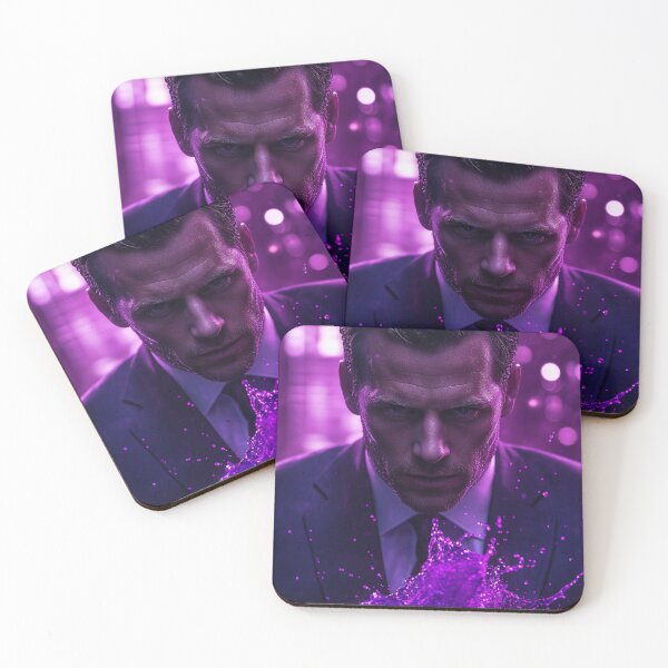 Item preview, Harvey Specter Purple Chemical Splash designed and sold by WockWave.