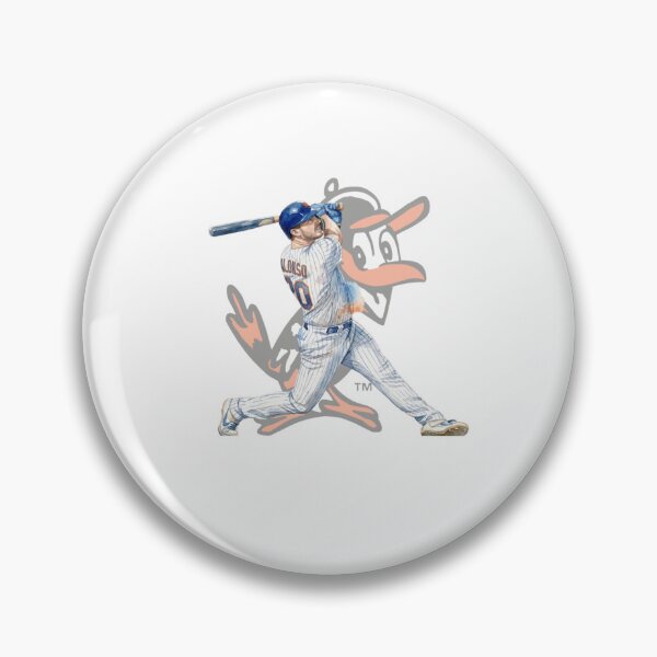 Item preview, Pete Alonso Home Run Watercolor Swing - Baseball Art designed and sold by cucuzeus.