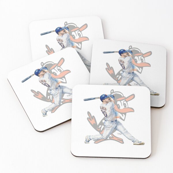Item preview, Pete Alonso Home Run Watercolor Swing - Baseball Art designed and sold by Turnersports.