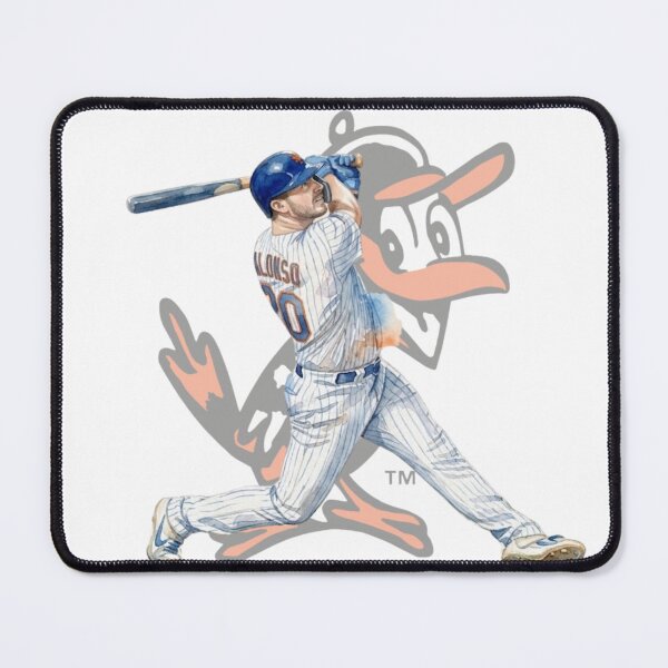 Item preview, Pete Alonso Home Run Watercolor Swing - Baseball Art designed and sold by cucuzeus.