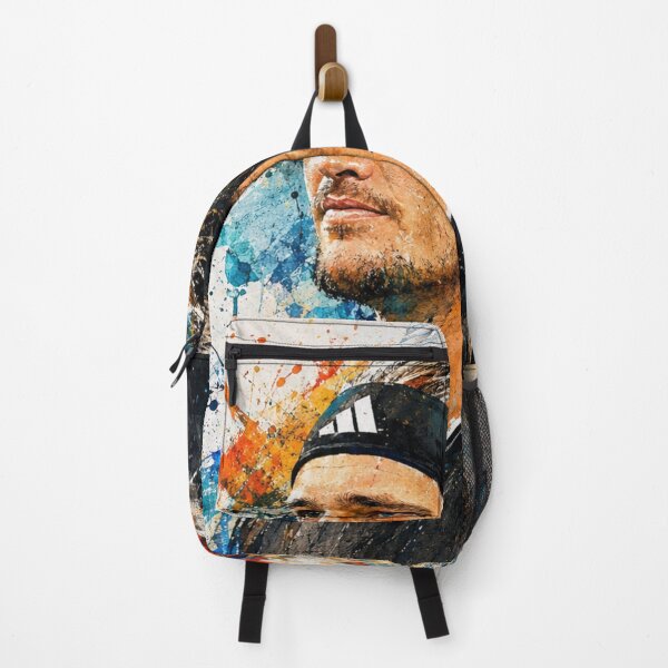 Item preview, Alexander Zverev Colorful Paint Splatter Watercolor Tennis Portrait designed and sold by Holy-Verse.