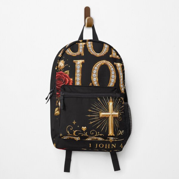 Item preview, God Is Love , Celebrate the timeless truth of 1 John 4:8 with this elegant, faith-inspired design designed and sold by KINGDOM GOLD STUDIO.