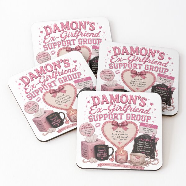 Item preview, Pink Vampire Ex Support Group | Coquette Goth Aesthetic | Funny Dark Romance Design designed and sold by Delenasdiary.