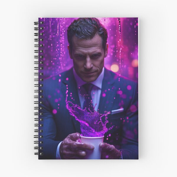 Item preview, Harvey Specter Purple Chemical Splash designed and sold by WockWave.