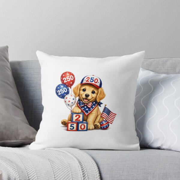 Item preview, Cute Baby Puppy Celebrating USA 250th Birthday designed and sold by PatrioticPaws250.