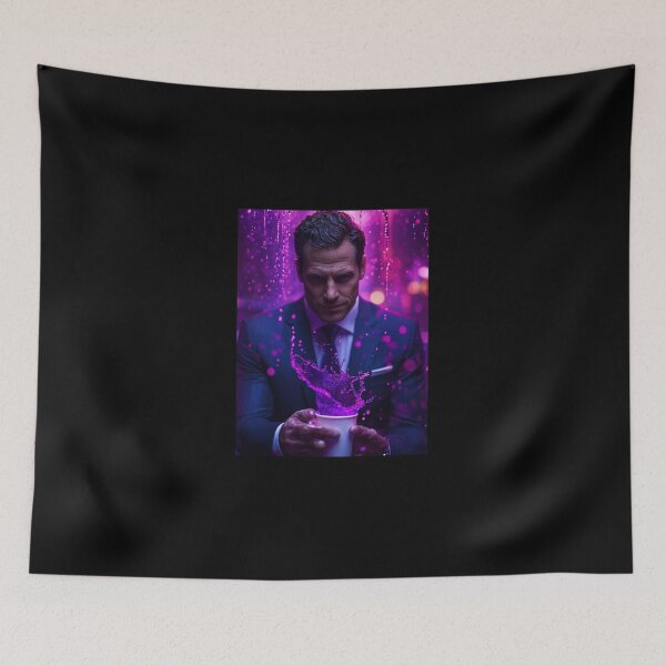 Item preview, Harvey Specter Purple Chemical Splash designed and sold by WockWave.