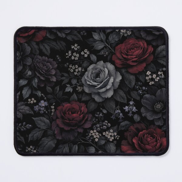 Item preview, Dark Gothic Red Rose Floral Pattern designed and sold by Owcomm.