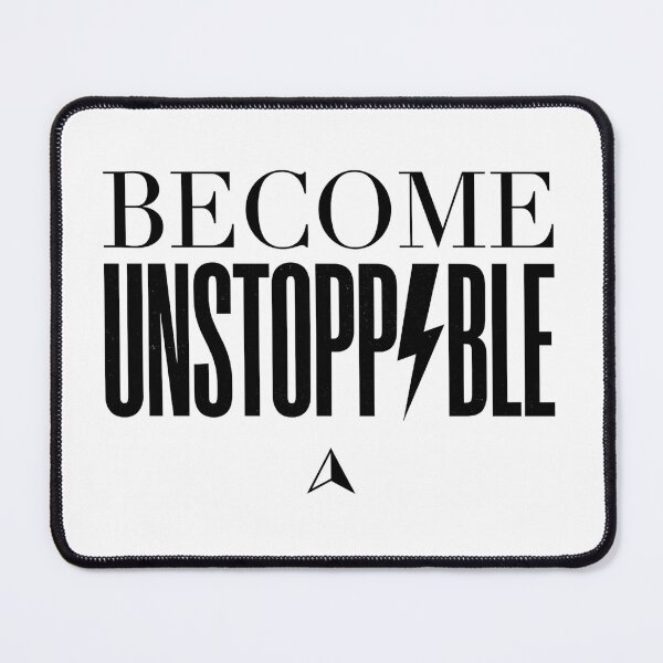 Item preview, Become Unstoppable | Bold Motivation Typography Design designed and sold by lalitacreations.