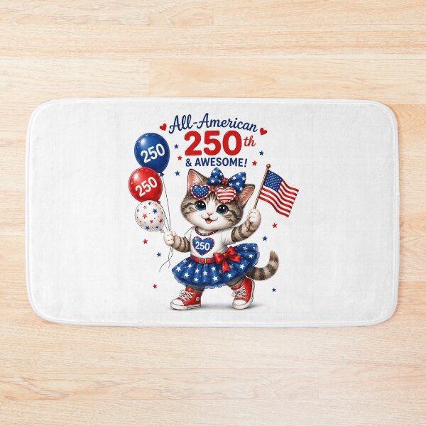Item preview, Big Sister Kitten Celebrating USA 250th Birthday  designed and sold by PatrioticPaws250.