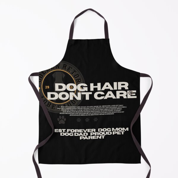 Item preview, Dog Hair Don't Care Vintage Athletic Badge Tee designed and sold by GraphicGlowTeesStore.