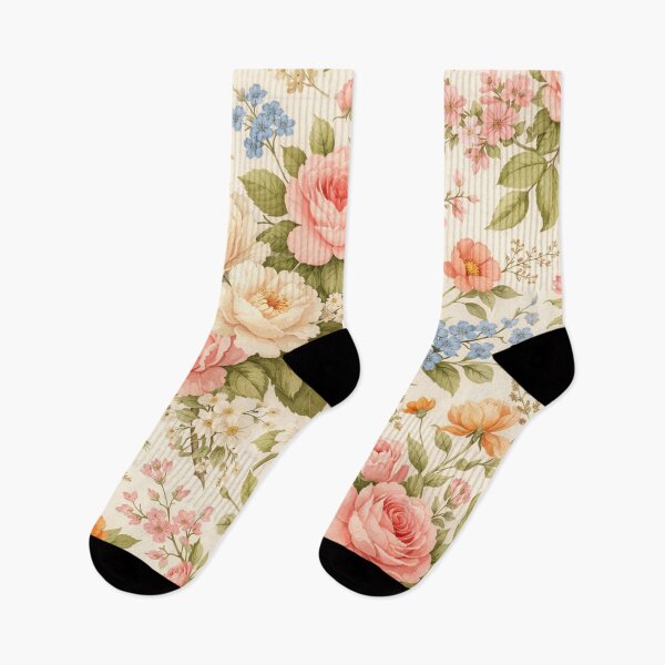 Item preview, Vintage Floral Garden Bouquet designed and sold by Owcomm.
