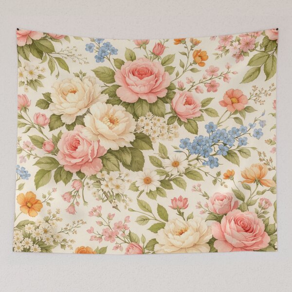 Item preview, Vintage Floral Garden Bouquet designed and sold by Owcomm.