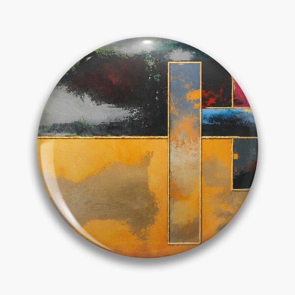 Item preview, Golden Intersections Modern Abstract Art designed and sold by Udaya Bandara Art.