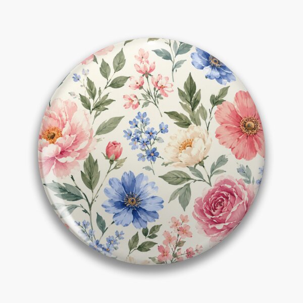 Item preview, Vintage Floral Garden Pattern designed and sold by Owcomm.