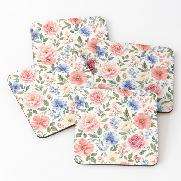 Item preview, Vintage Floral Garden Pattern designed and sold by Owcomm.