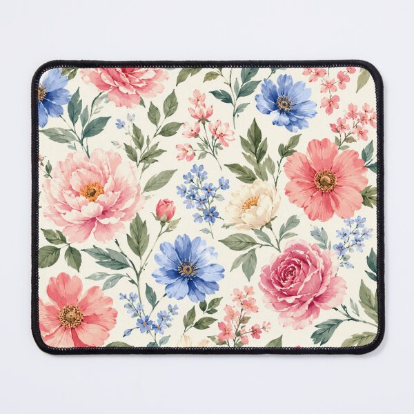 Item preview, Vintage Floral Garden Pattern designed and sold by Owcomm.