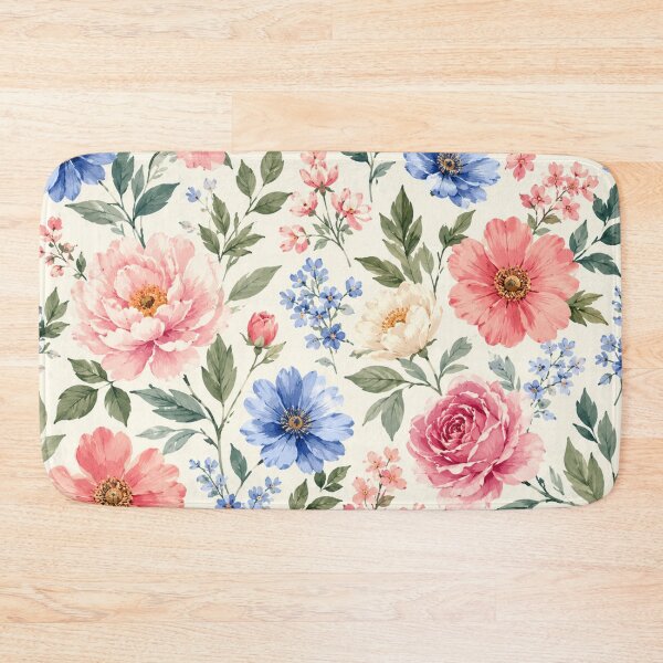 Item preview, Vintage Floral Garden Pattern designed and sold by Owcomm.