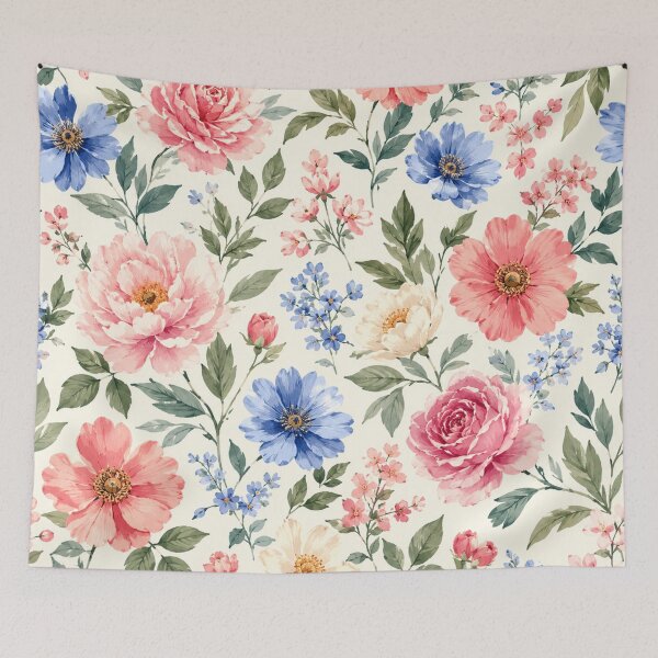 Item preview, Vintage Floral Garden Pattern designed and sold by Owcomm.