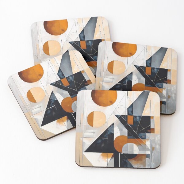 Item preview, Mid-Century Geometric Harmony — Abstract Wall Art designed and sold by Outlet Raloel.