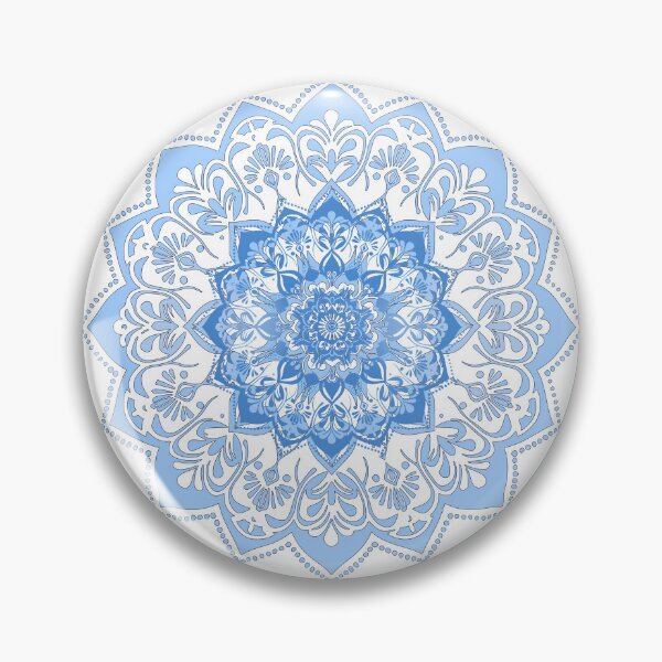 Item preview, Mandala - Pastel Blue designed and sold by Rich Summers Art.