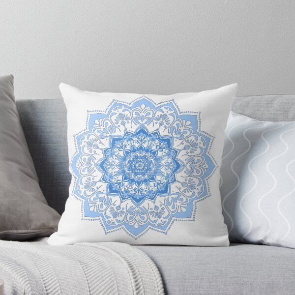 Item preview, Mandala - Pastel Blue designed and sold by Rich Summers Art.
