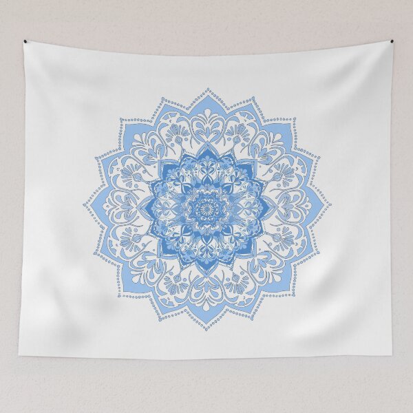 Item preview, Mandala - Pastel Blue designed and sold by Rich Summers Art.