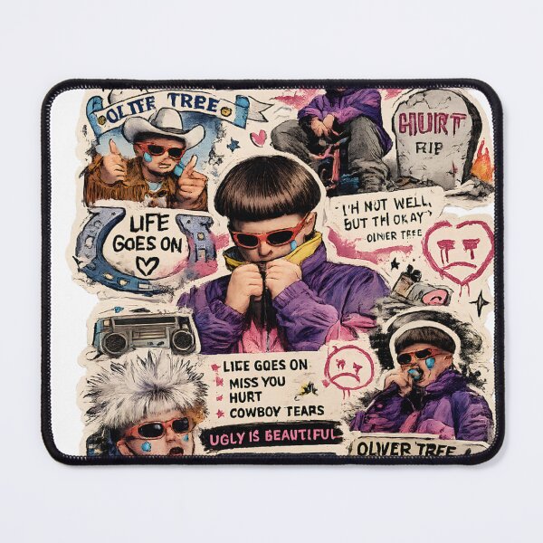 Item preview, Oliver tree sticker design | cowboy tears • hurt designed and sold by houssy2004.