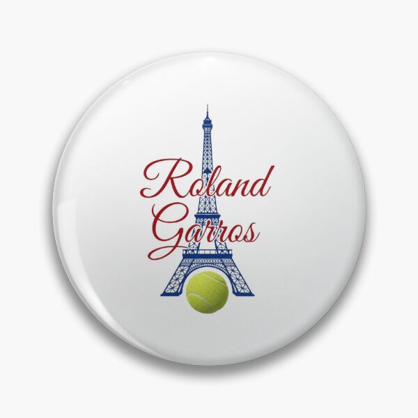 Item preview, Roland Garros Paris Eiffel Tower French Tennis Script Logo designed and sold by Holy-Verse.