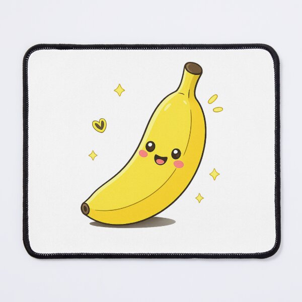 Item preview, Smiling and Adorable Kawaii Banana designed and sold by KM Design.