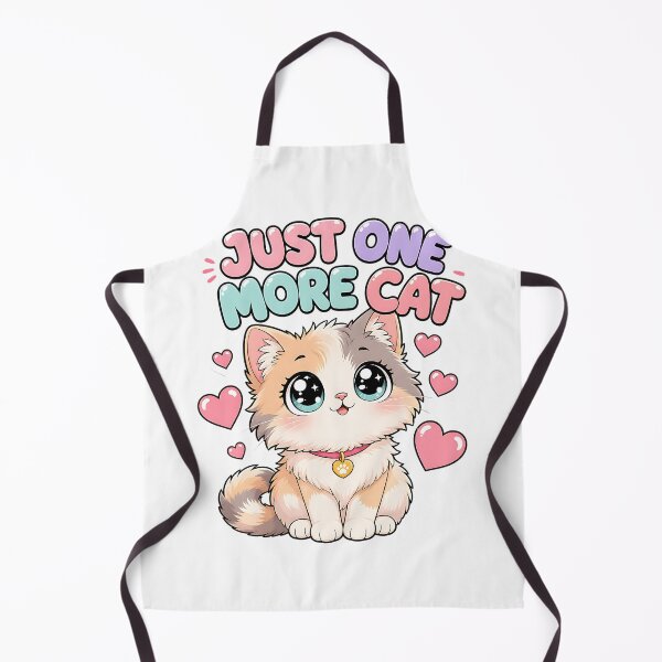 Item preview, Just One More Cat Cute Kawaii Cat designed and sold by BoosterShop.