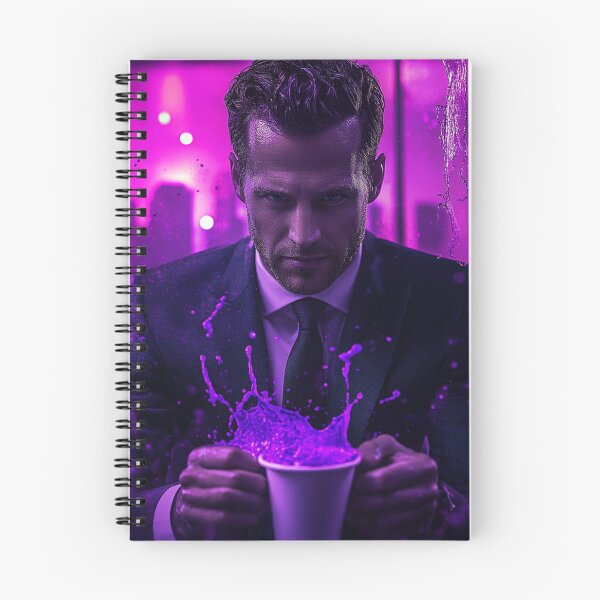 Item preview, Harvey Specter Purple Chemical Splash designed and sold by WockWave.