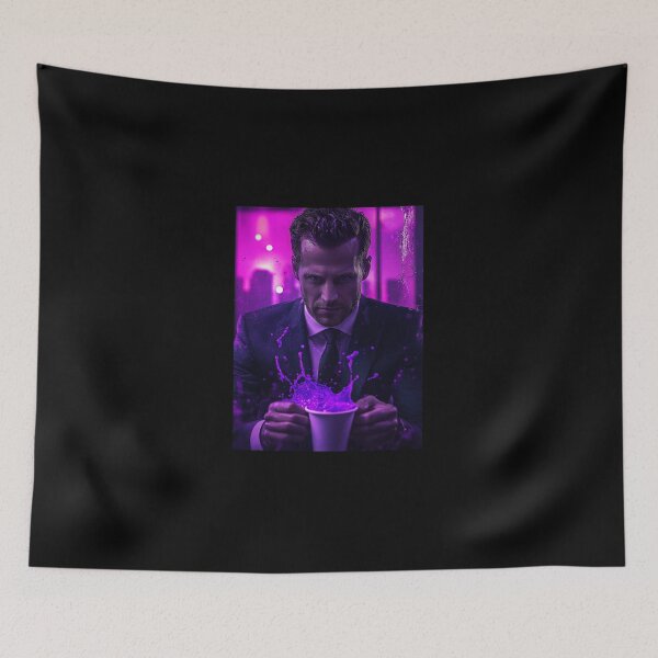Item preview, Harvey Specter Purple Chemical Splash designed and sold by WockWave.
