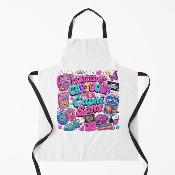Item preview, Raised by Cartoons & Capri Suns | Y2K Nostalgia | 90s Kid Aesthetic | Retro Childhood Design designed and sold by Delenasdiary.