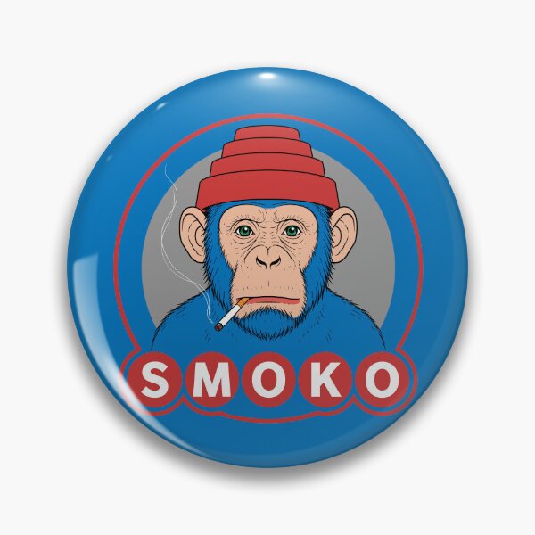 Item preview, I’m On Smoko So Leave Me Alone Smoking Monkey Energy Dome Parody designed and sold by wmxdesign.