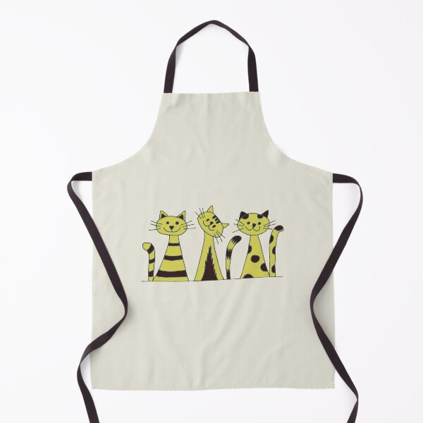 Item preview, three yellow cats designed and sold by Veki5.