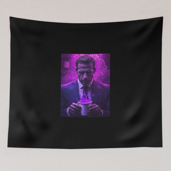 Item preview, Harvey Specter Purple Chemical Splash designed and sold by WockWave.