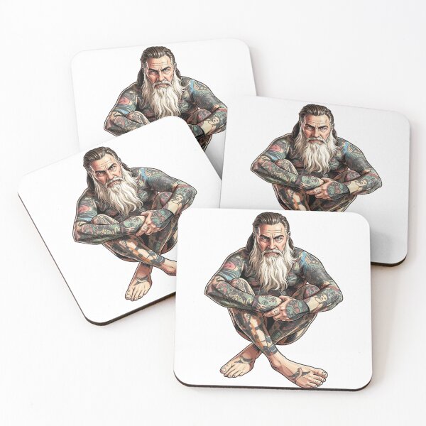 Item preview, Beards & Tattoos designed and sold by ArtByKevG.