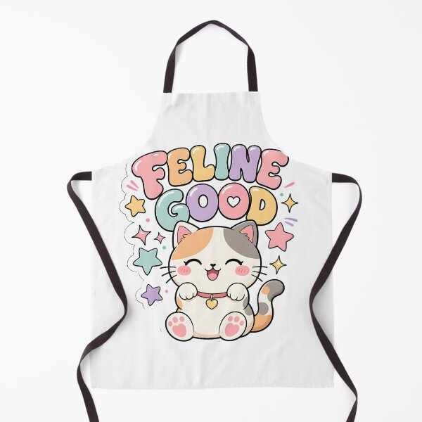 Item preview, Feline Good Sweet Kawaii Cat Wordplay designed and sold by BoosterShop.
