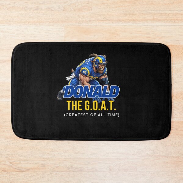 Item preview, Donald GOAT Graphic Rams NFL Defensive Tackle Legend designed and sold by ThatFootball12.
